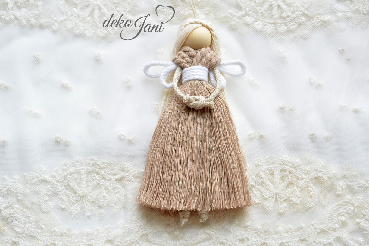 Macrame anděl