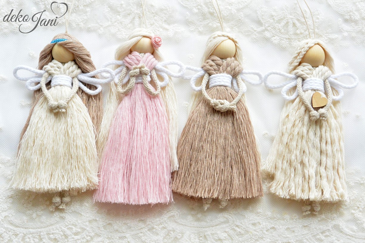 Macrame anděl